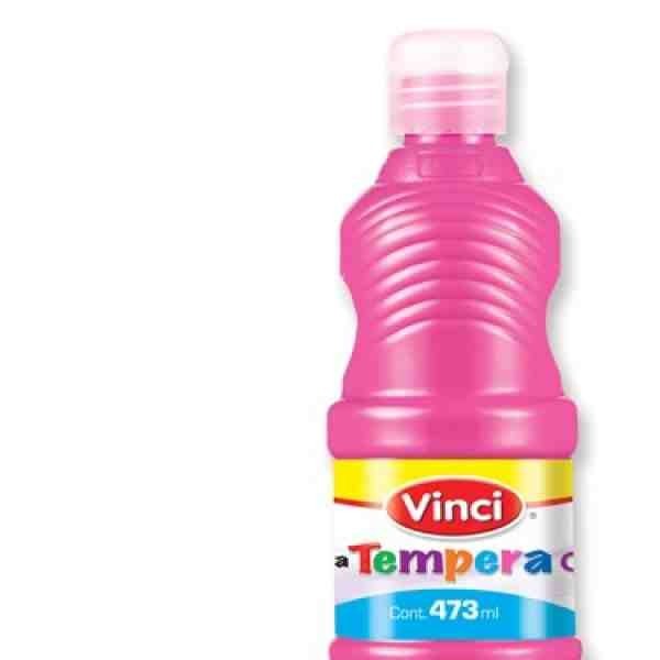 PINTURA TEMPERA VINCI 473ML. ROSA MEXICANO C.12